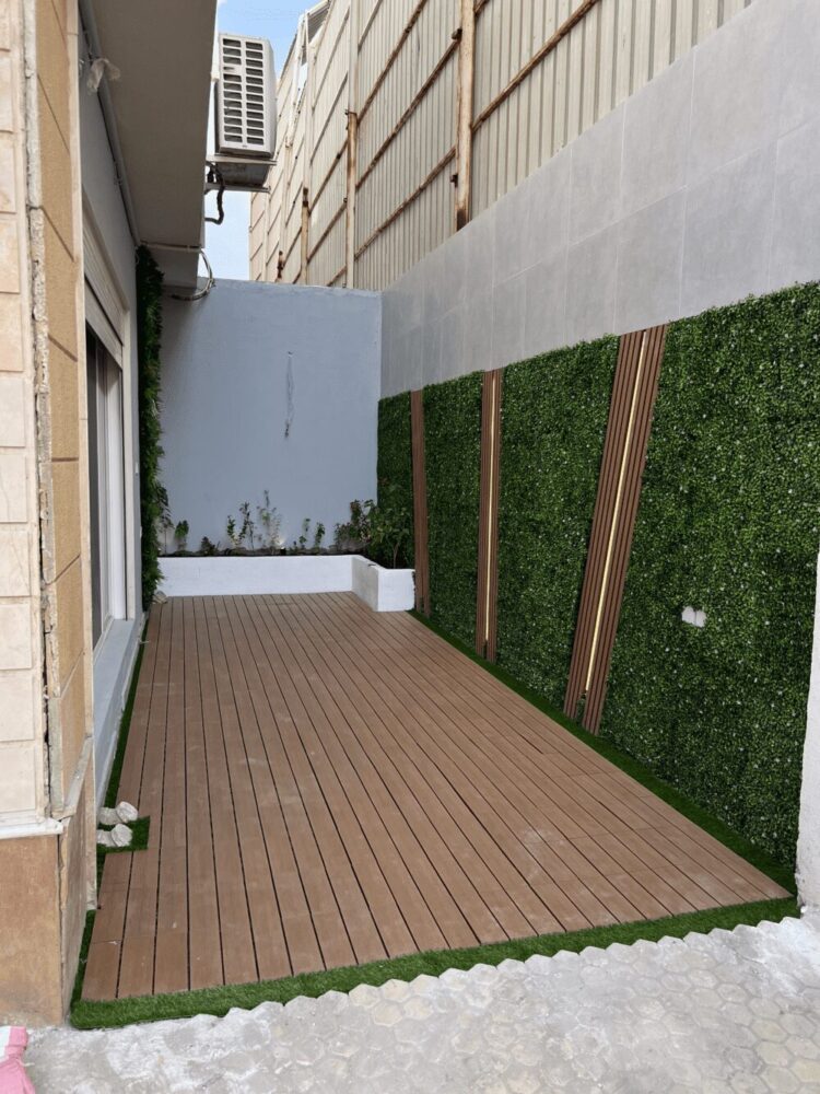 تركيب جلسات مع عشب بالرياض