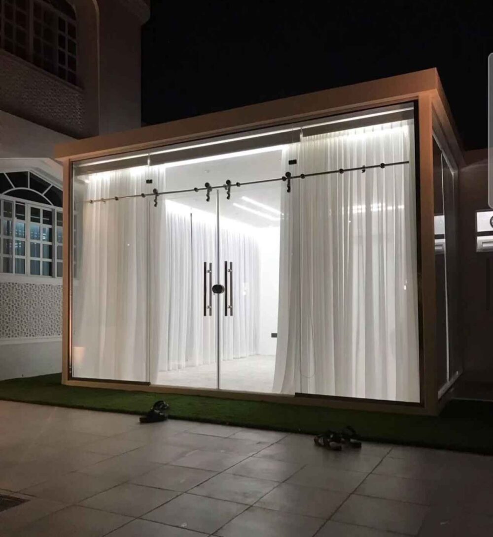 غرفة زجاجية الرياض