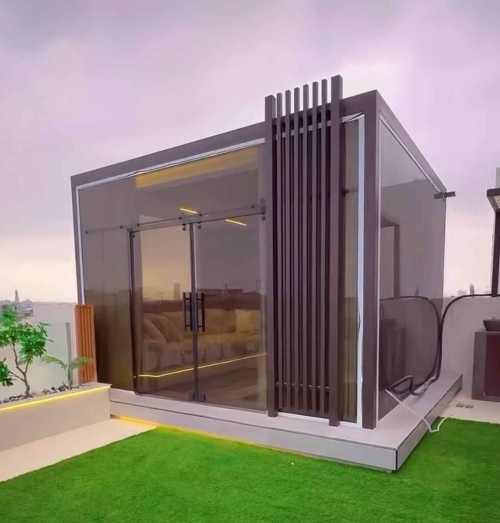 تصميم غرف زجاجية بالرياض
