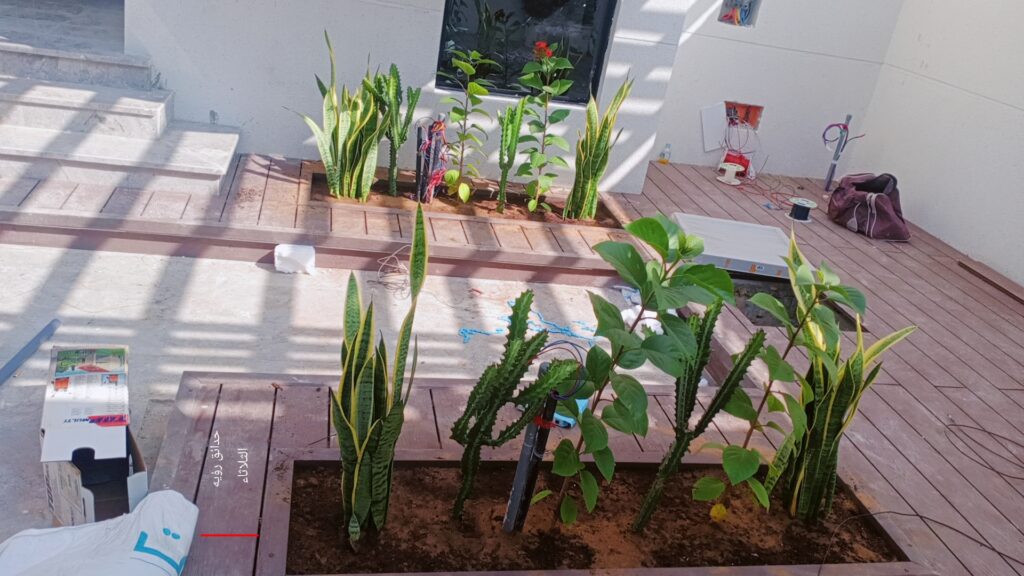 احواض زرع خارجية