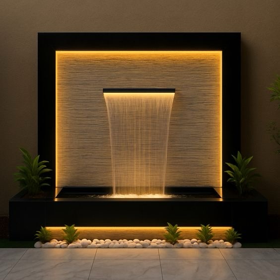 تصميم شلالات بالرياض