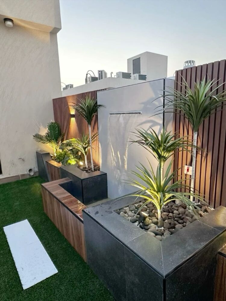 تصميم شلالات مودرين بالرياض