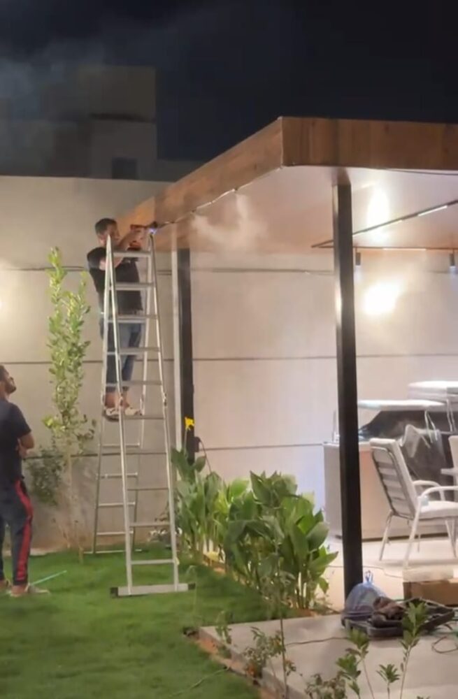 تركيب ضباب جلسة بالرياض